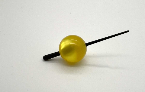 B919 - Perlkreisel "Zitrone"