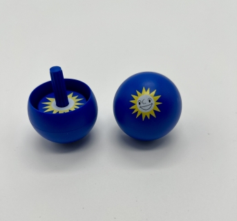 CS18003 - Stehaufkreisel blau Stern